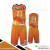 Men's Basketball Uniform Series Full V-Neck
