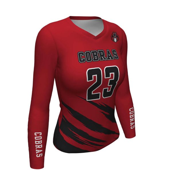 Red Volleyball Jersey