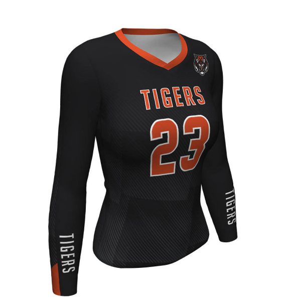 Black Volleyball Jersey