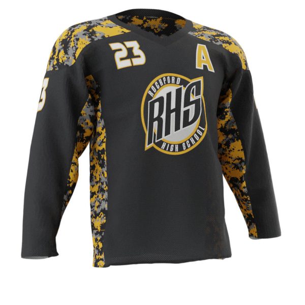 Black Ice Hockey Jerseys