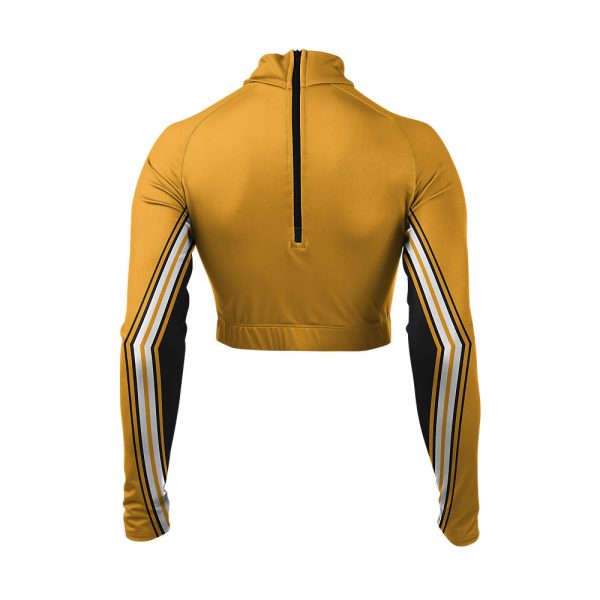 Yellow Cheer Mock Neck Bodyliner - Image 4