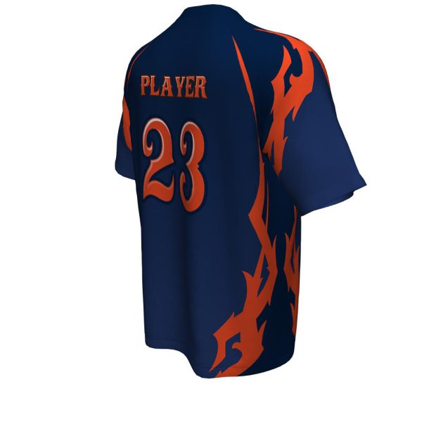 Blue And Orange Slowpitch Jersey - Image 2