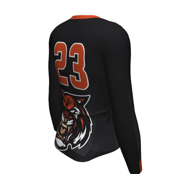 Black Volleyball Jersey - Image 2