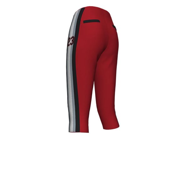 Red Softball Pants - Image 4