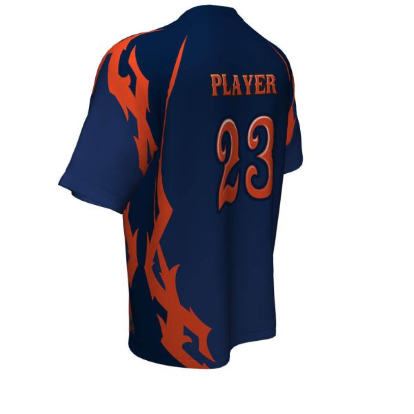 Blue And Orange Slowpitch Jersey - Image 4