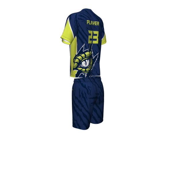 Blue And Yellow Frisbee Uniform - Image 4