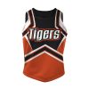 Black And Orange Cheer Modified Shell