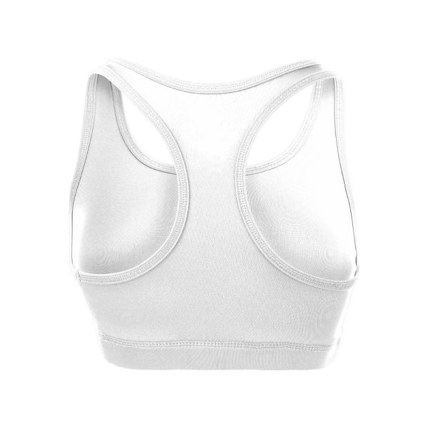 White Cheer Sports Bra - Image 4