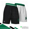 Black And White Reversible Basketball Shorts