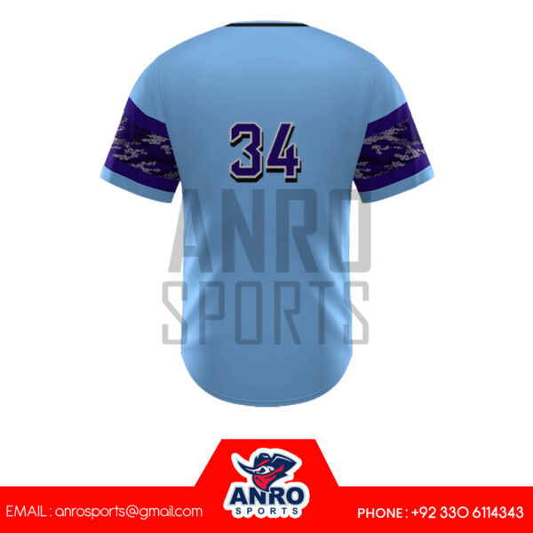 Custom Baseball Crew Neck Jersey - Image 2