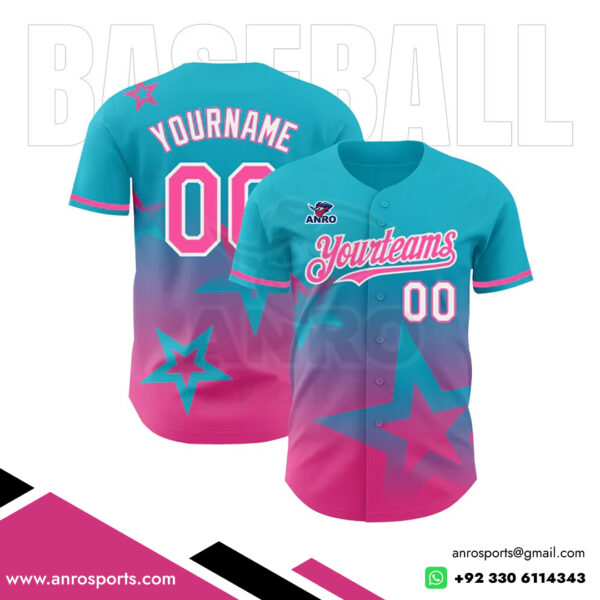 Full Button Baseball Jersey