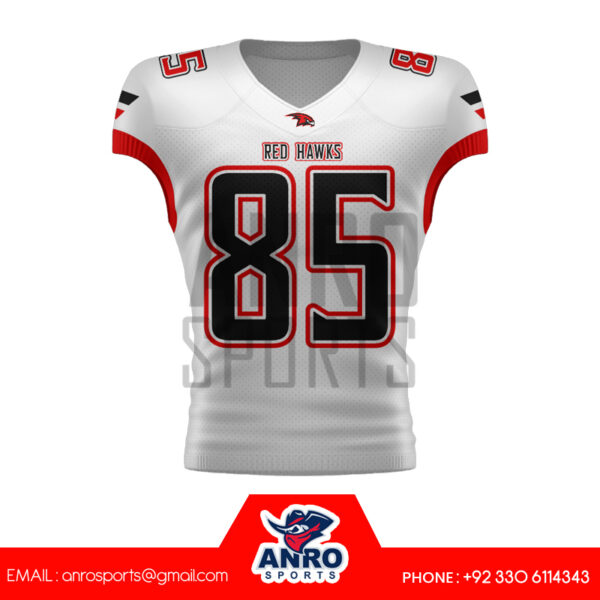 White American Football Uniform - Image 5