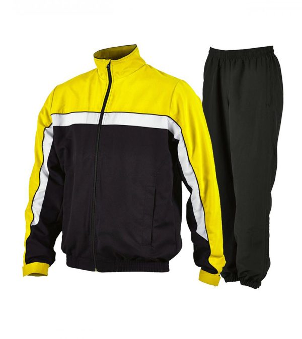 Yellow And Black Tracksuit