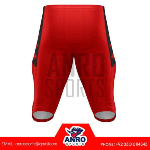 Red American Football Uniform - Image 4