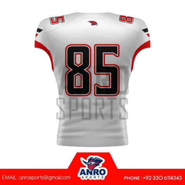 White American Football Uniform - Image 4