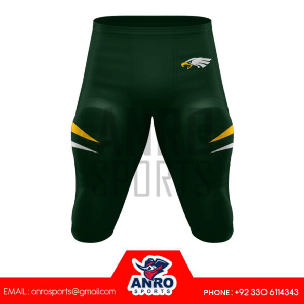 Dark Green American Football Uniform - Image 4