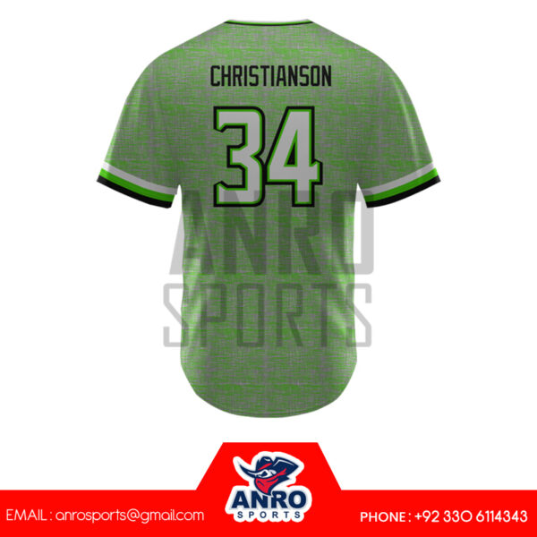 Baseball V Neck Jersey - Image 4