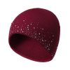 Dark Red Beanie