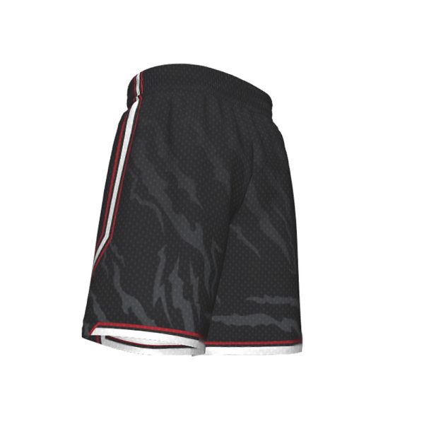 Black Reversible Basketball Shorts - Image 2