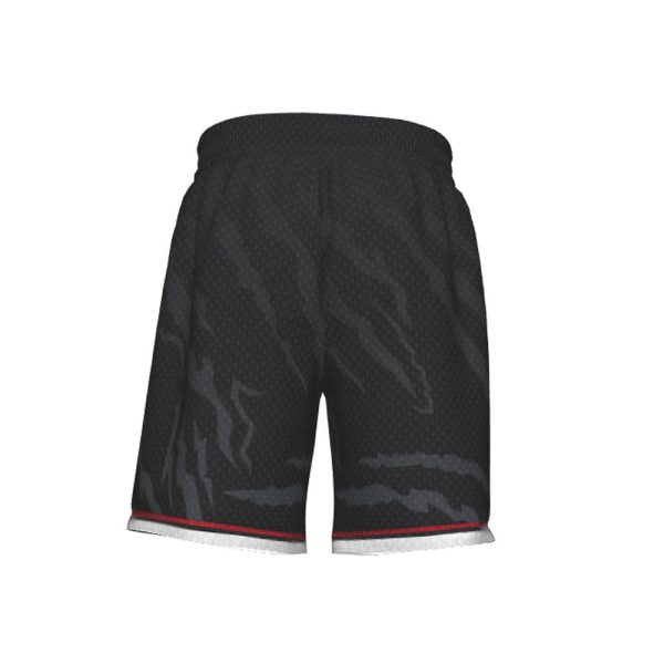 Black Reversible Basketball Shorts - Image 3