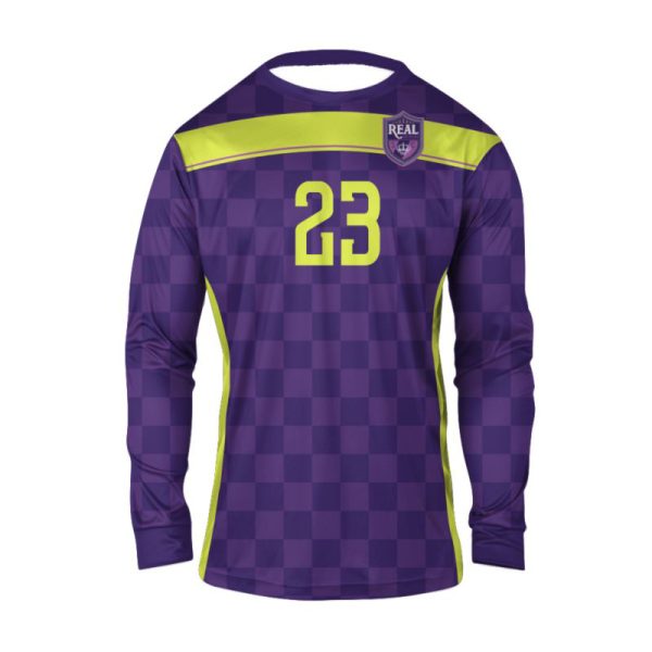 Purple Soccer Goal Keeper Jerseys