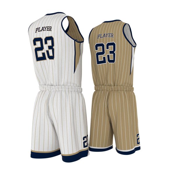 Men's Basketball Uniform Series Full V-Neck - Image 2