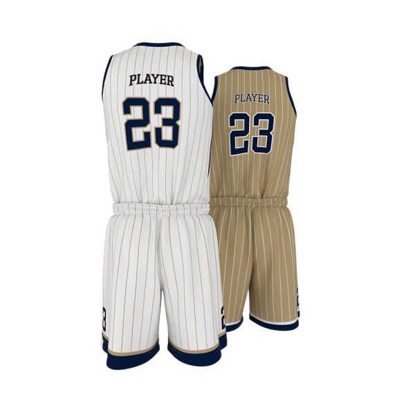 Men's Basketball Uniform Series Full V-Neck - Image 4