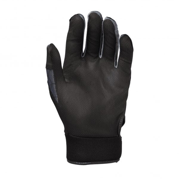 Black Baseball Batting Gloves - Image 2