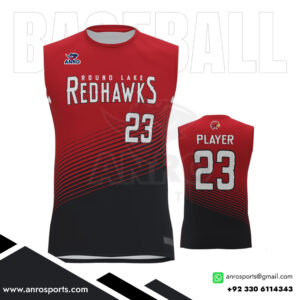 Crew Neck Sleeveless Baseball Jerseys