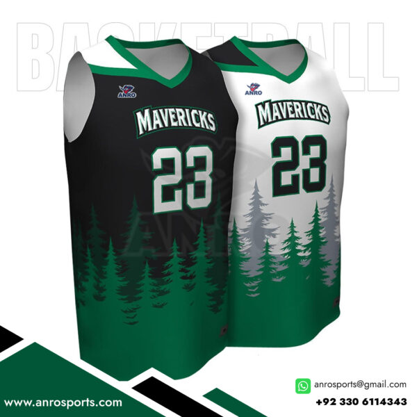 Custom Reversible Basketball Jerseys