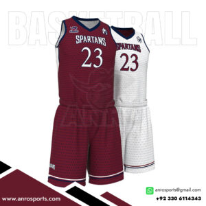 Latest Reversible Basketball Uniform