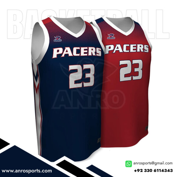 Reversible Basketball Jerseys With Numbers