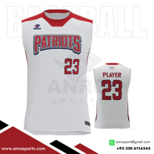 Men's Sleeveless Baseball Jerseys