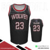 Black Crew Neck Jersey Basketball