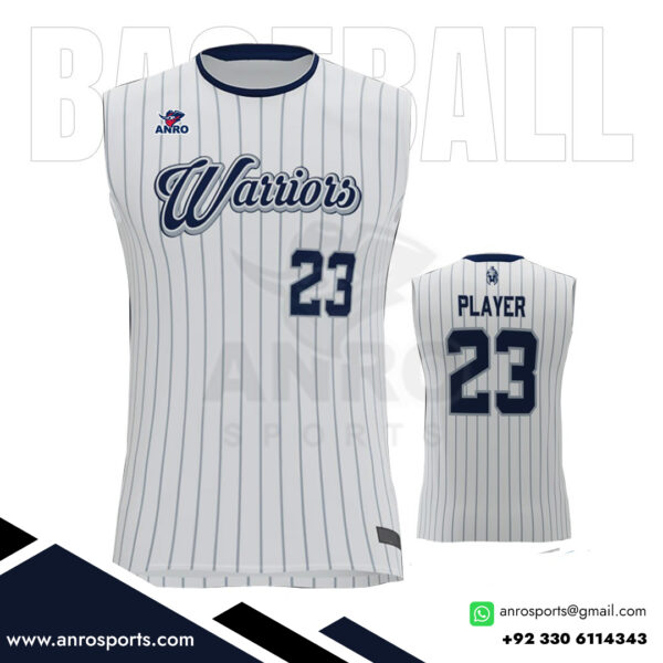 Customizable Baseball Jerseys Sleeveless