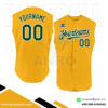 Sleeveless Full Button Custom Baseball Jersey