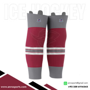 Red Ice Hockey Socks