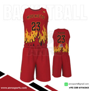 Basketball Crew Neck Uniforms Maker