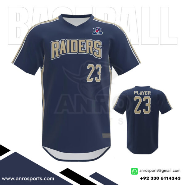 Men's Baseball V Neck Jersey