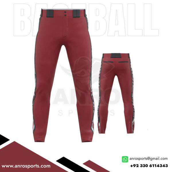 Red Baseball Pants