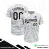 White Baseball 2 Button Jersey