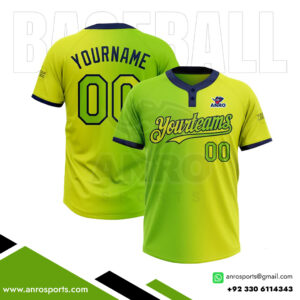 Gradient Baseball 2 Button Jersey