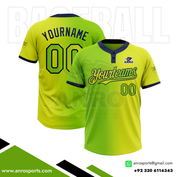 Gradient Baseball 2 Button Jersey