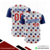 Full Button Front Baseball Jersey