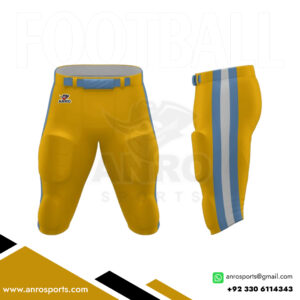 Yellow American Football Pants