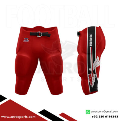 Red American Football Pants