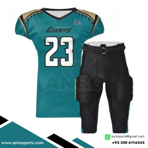 American Football Player Uniform
