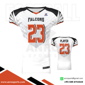 White American Football Jersey